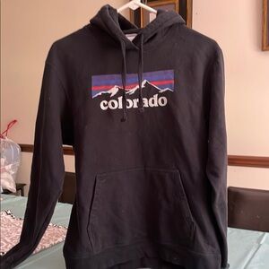 Black Colorado Hoodie